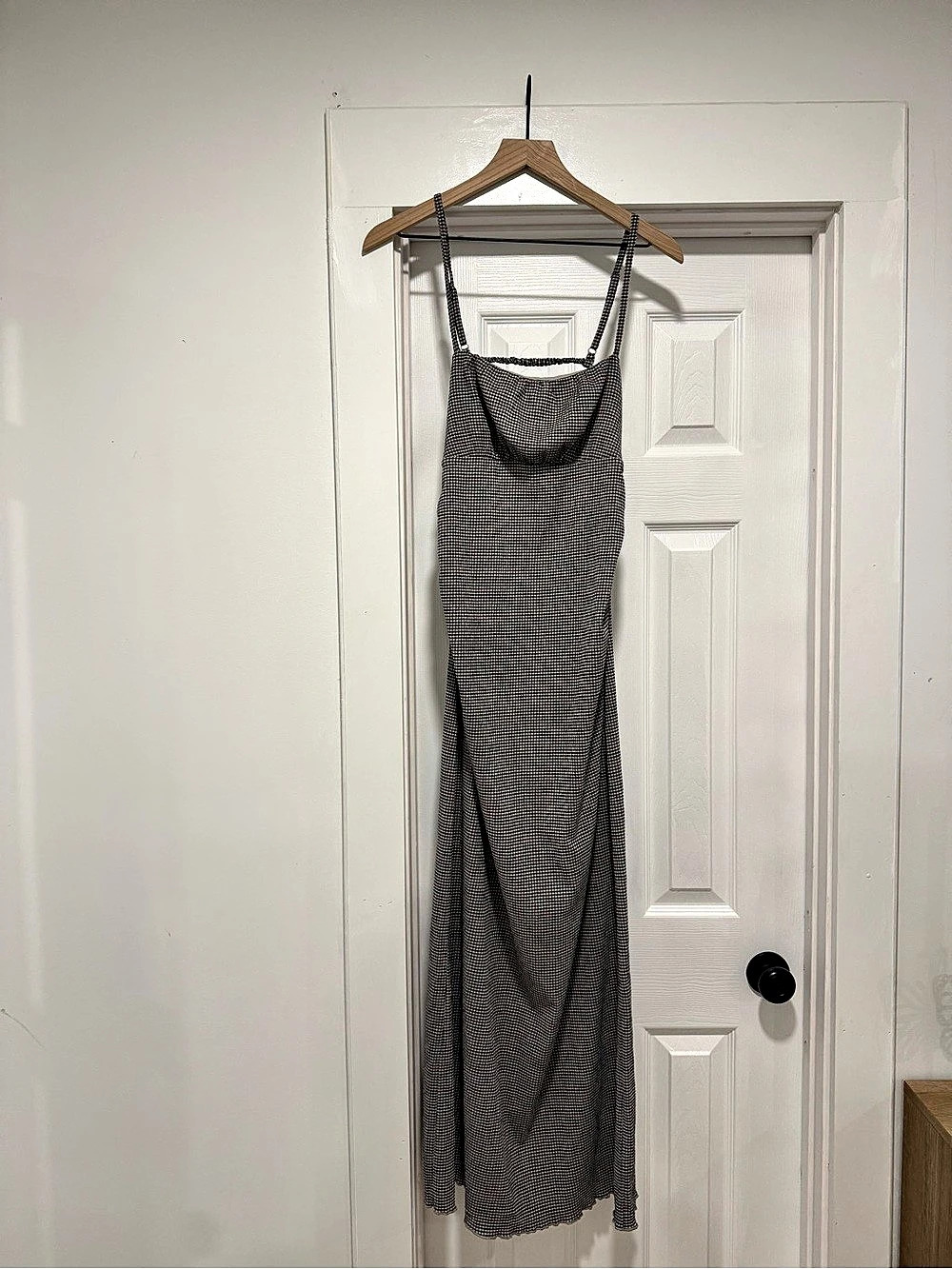 Checkered Maxi Dress
